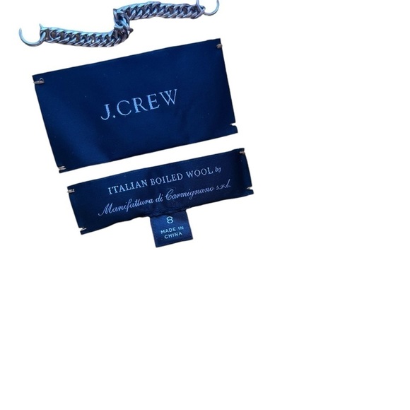 J.Crew Daphne Topcoat in Italian Boiled Wool in Deep Saffron Color Size 8 - Picture 6 of 15